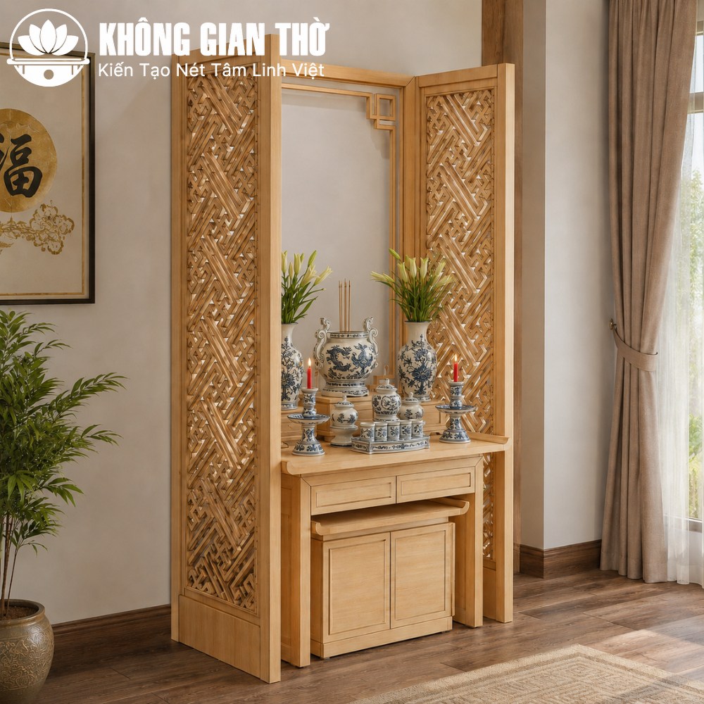 Tủ thờ gỗ