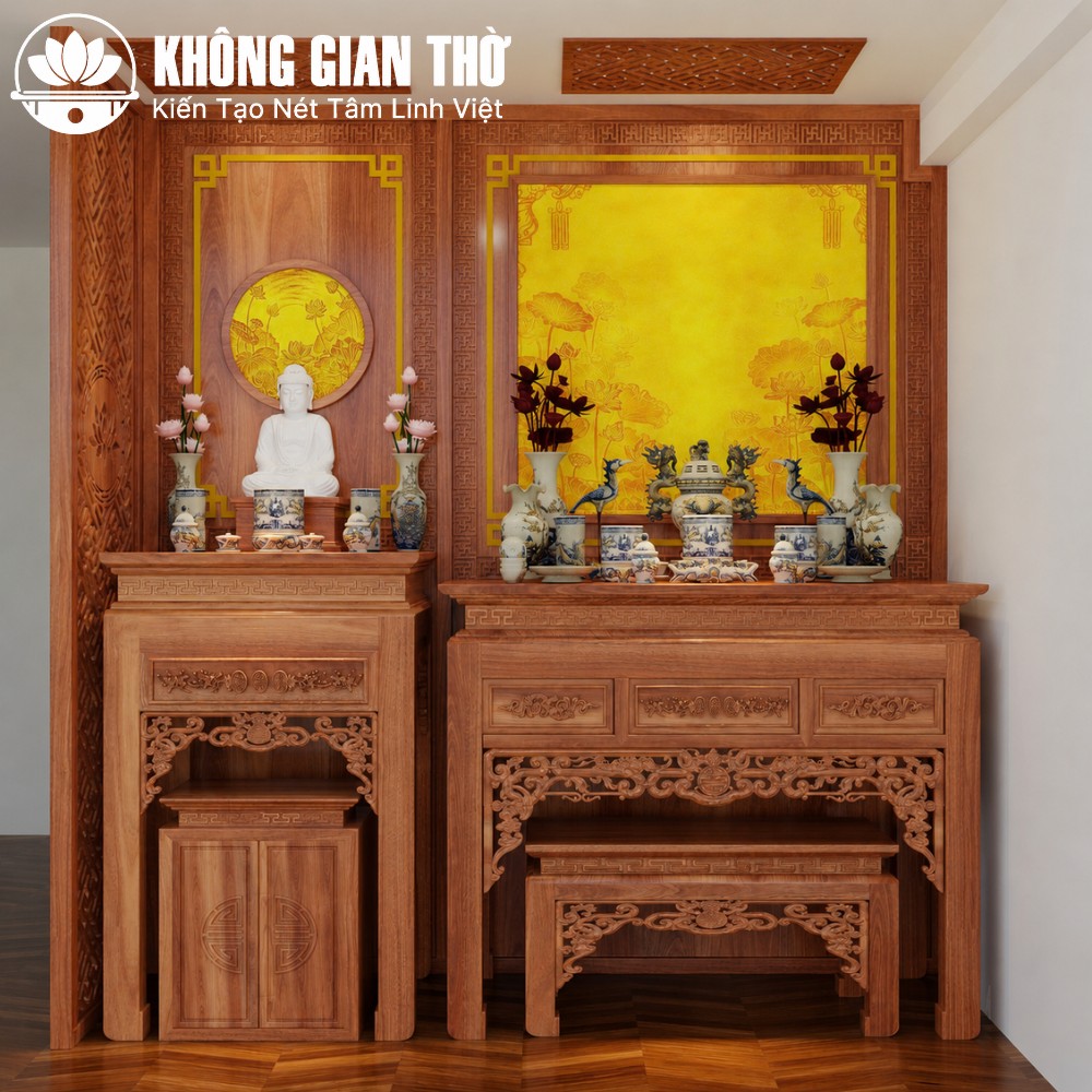 Bàn thờ gỗ chất lượng