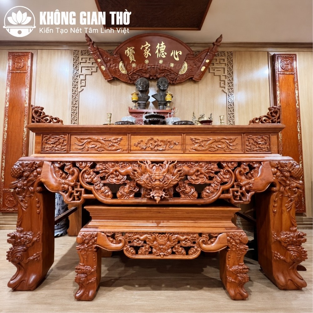 Sập thờ gỗ