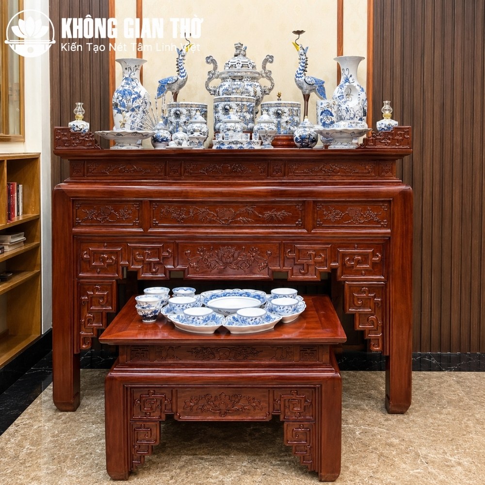 Bàn thờ gỗ